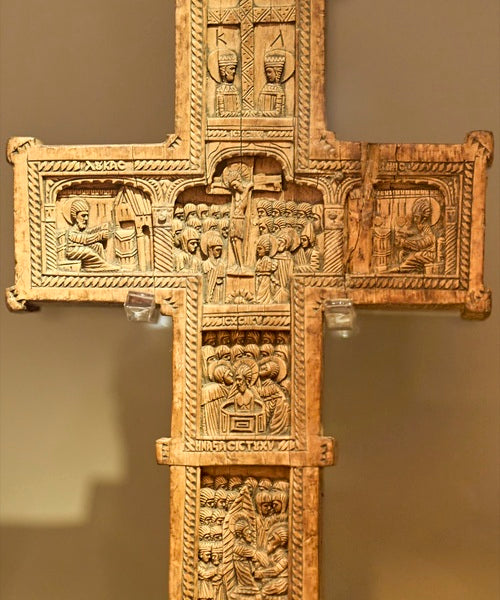 As For Me and My House Wood Carving